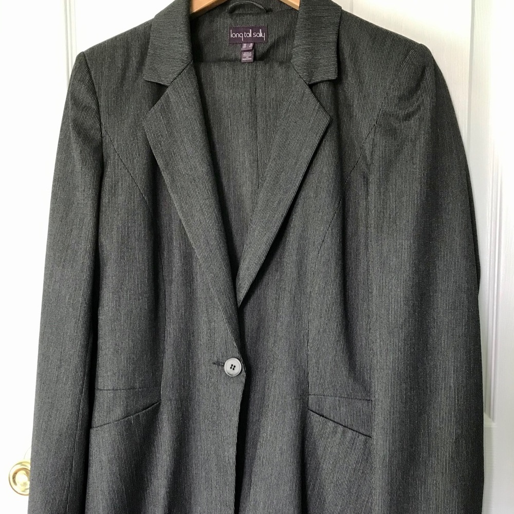 Long Tall Sally “Microstriped” TALL Women’s Suit